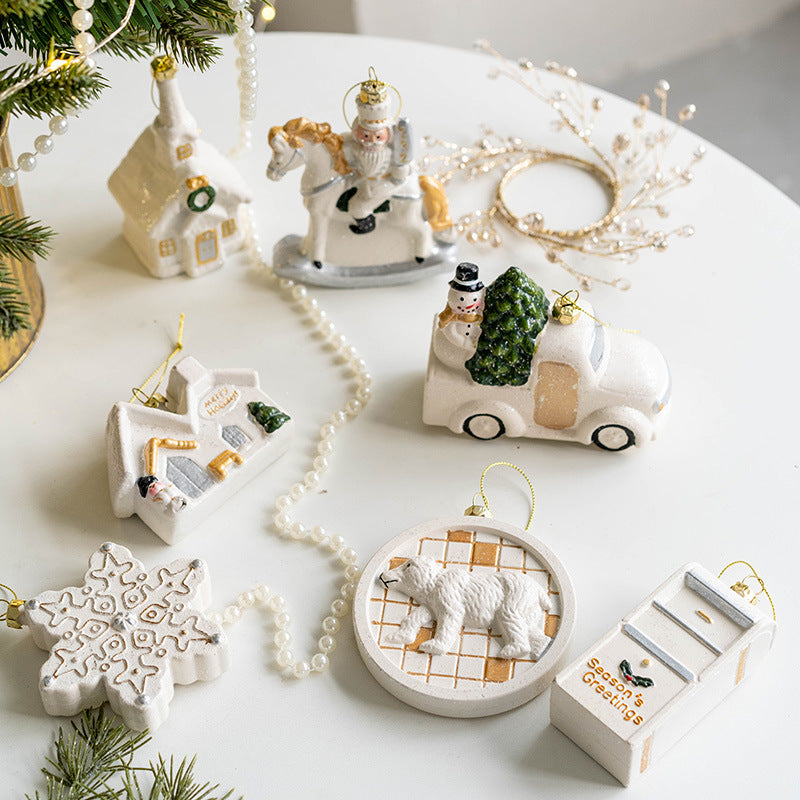 Ceramic Christmas Ornaments Collection – Multiple Designs