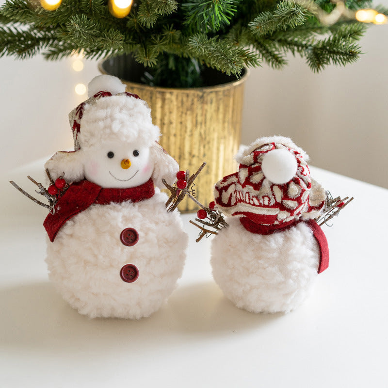 Snowman Family Decoration Set