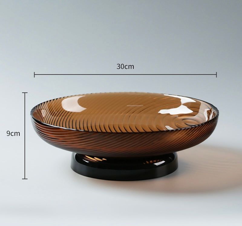 Aurelia Pedestal Glass Bowl Collection Berriscent