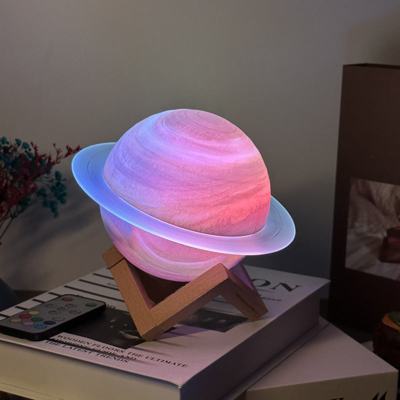 3D Saturn & Star Sky Galaxy Lamp Berriscent