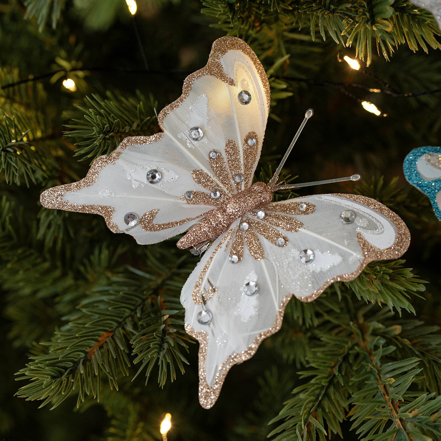 Crystal Wing Butterfly Clip Berriscent