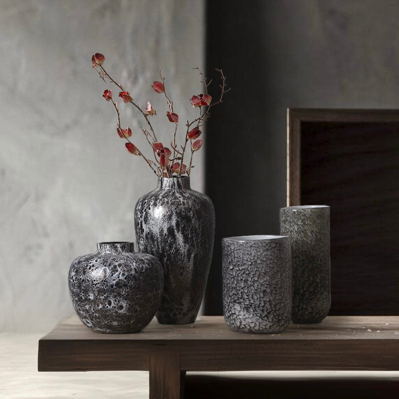 Lunar Stone Art Glass Vase Berriscent