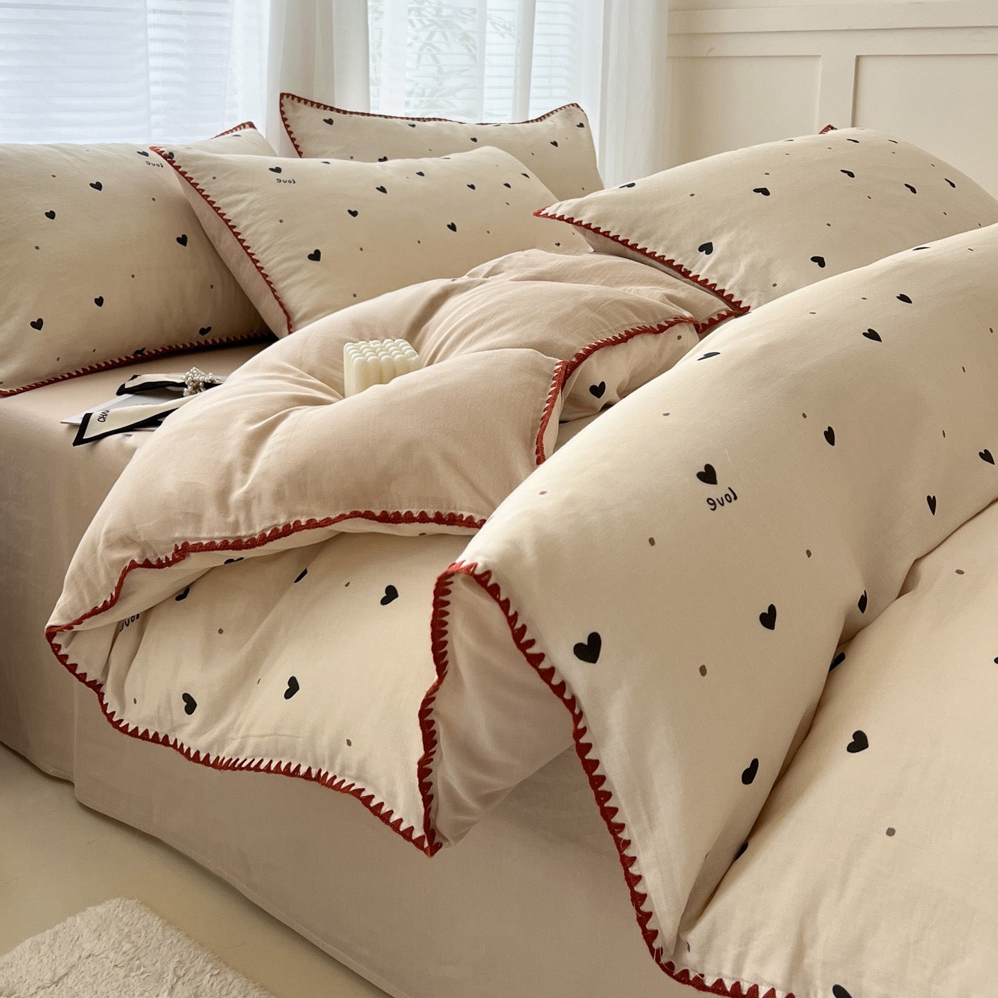 Cotton Dreams Bedding Collection (4-Piece Set) Berriscent