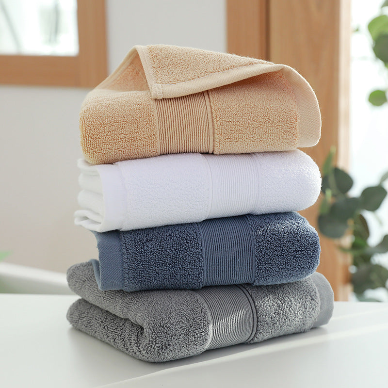 Luxury Combed Cotton Bath Towel Set – 500g Thick Plush Comfort Berriscent