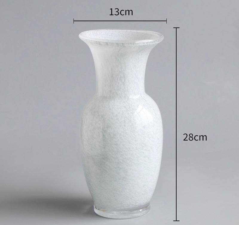 Aurora Frost Glass Vase Collection Berriscent
