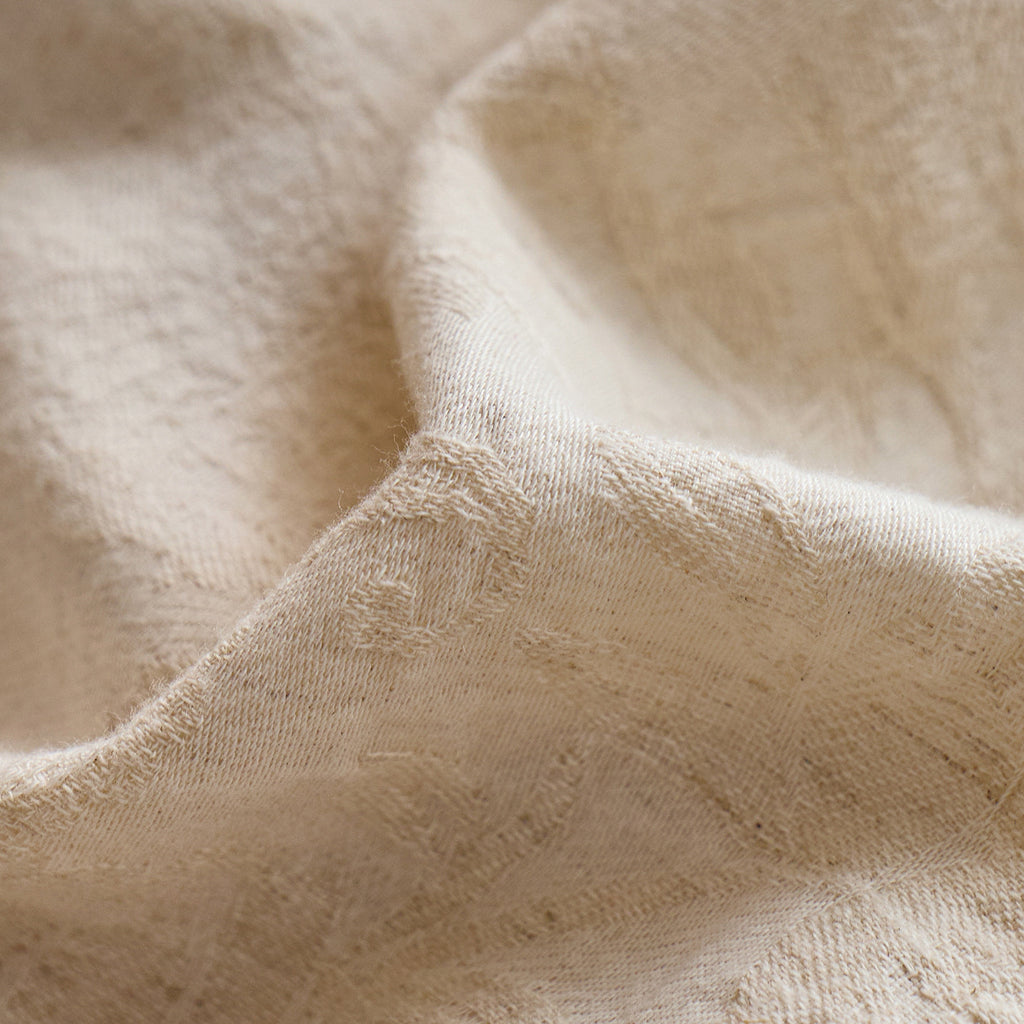 Rosé Heritage Cotton & Linen Embroidered Bedding Set Berriscent