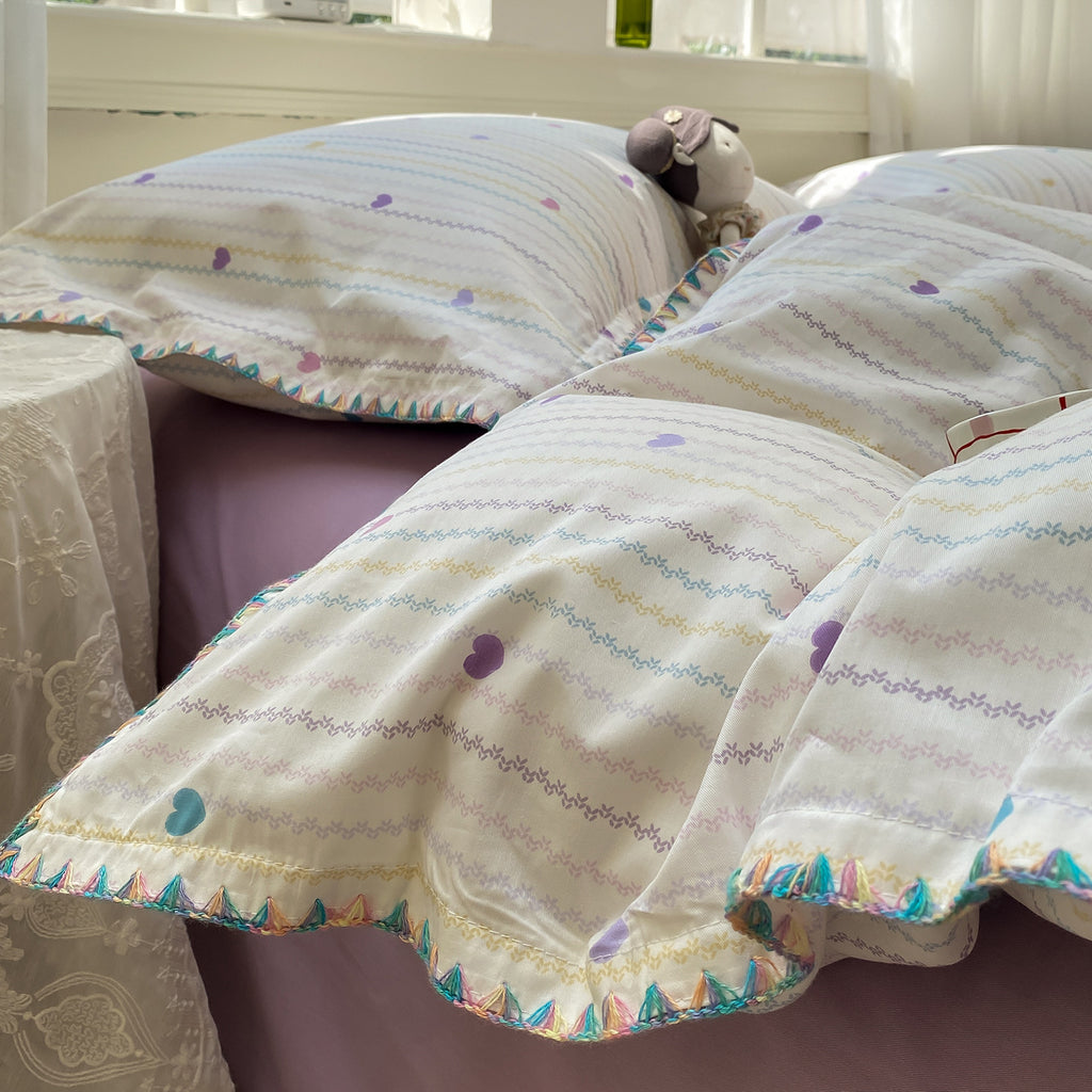 Playful Countryside Bedding Set (4-Piece Pure Cotton Set) Berriscent