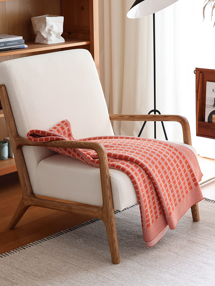 Pure Cotton Woven Throw Berriscent