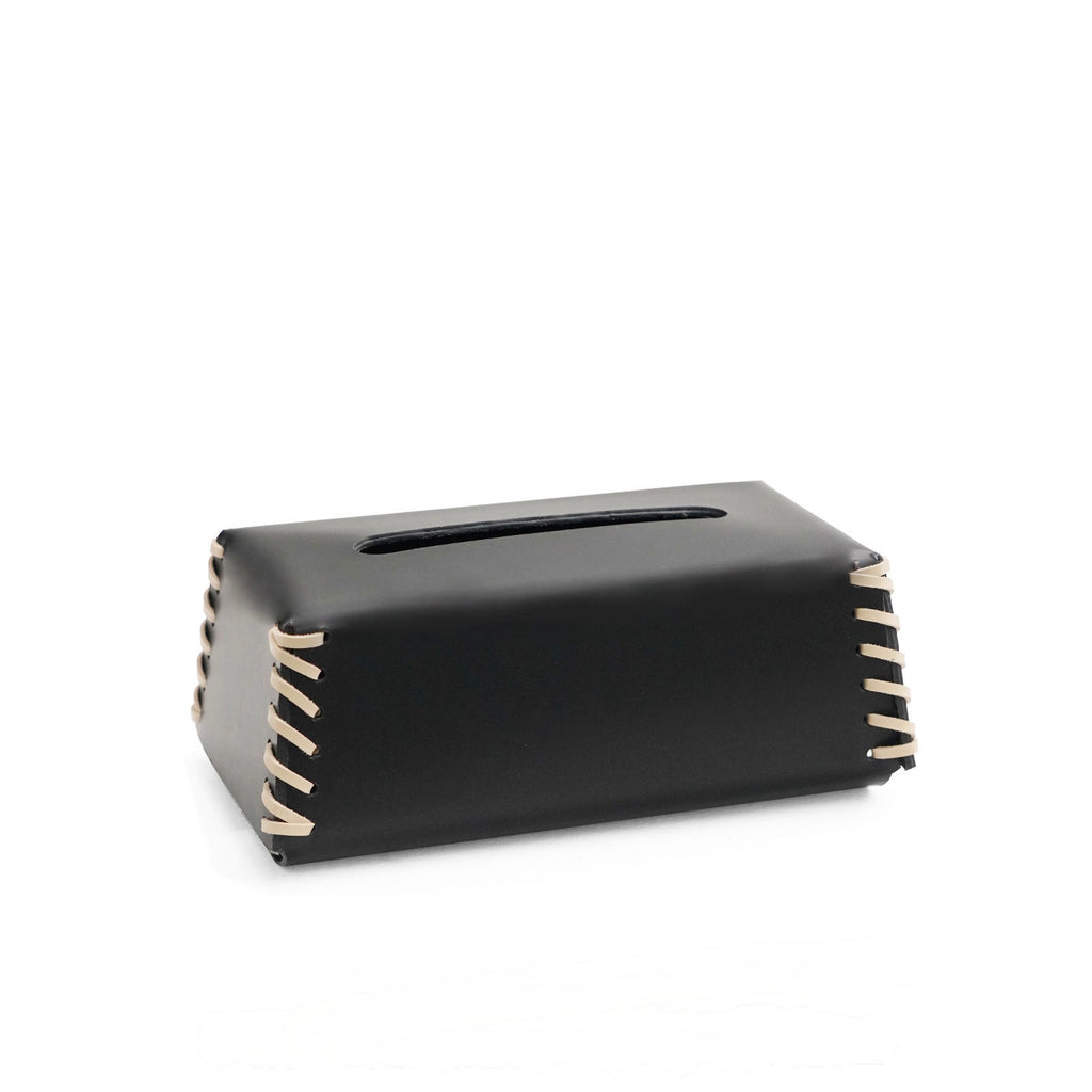 Val Stitched Microfiber Leather Tissue Case Berriscent