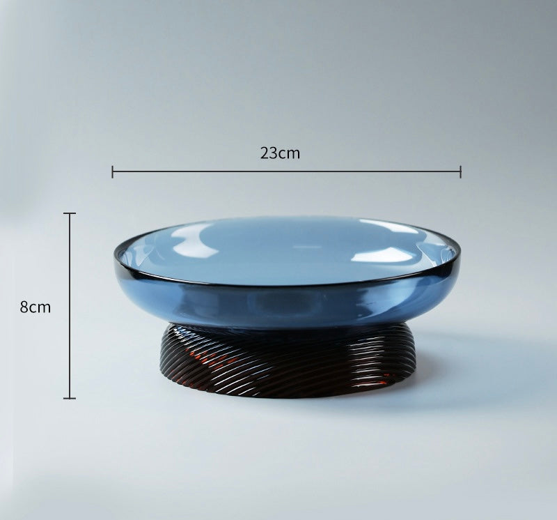 Aurelia Pedestal Glass Bowl Collection Berriscent