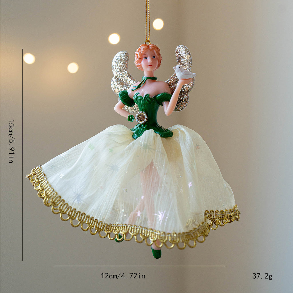 Elegant Ballerina Hanging Ornament