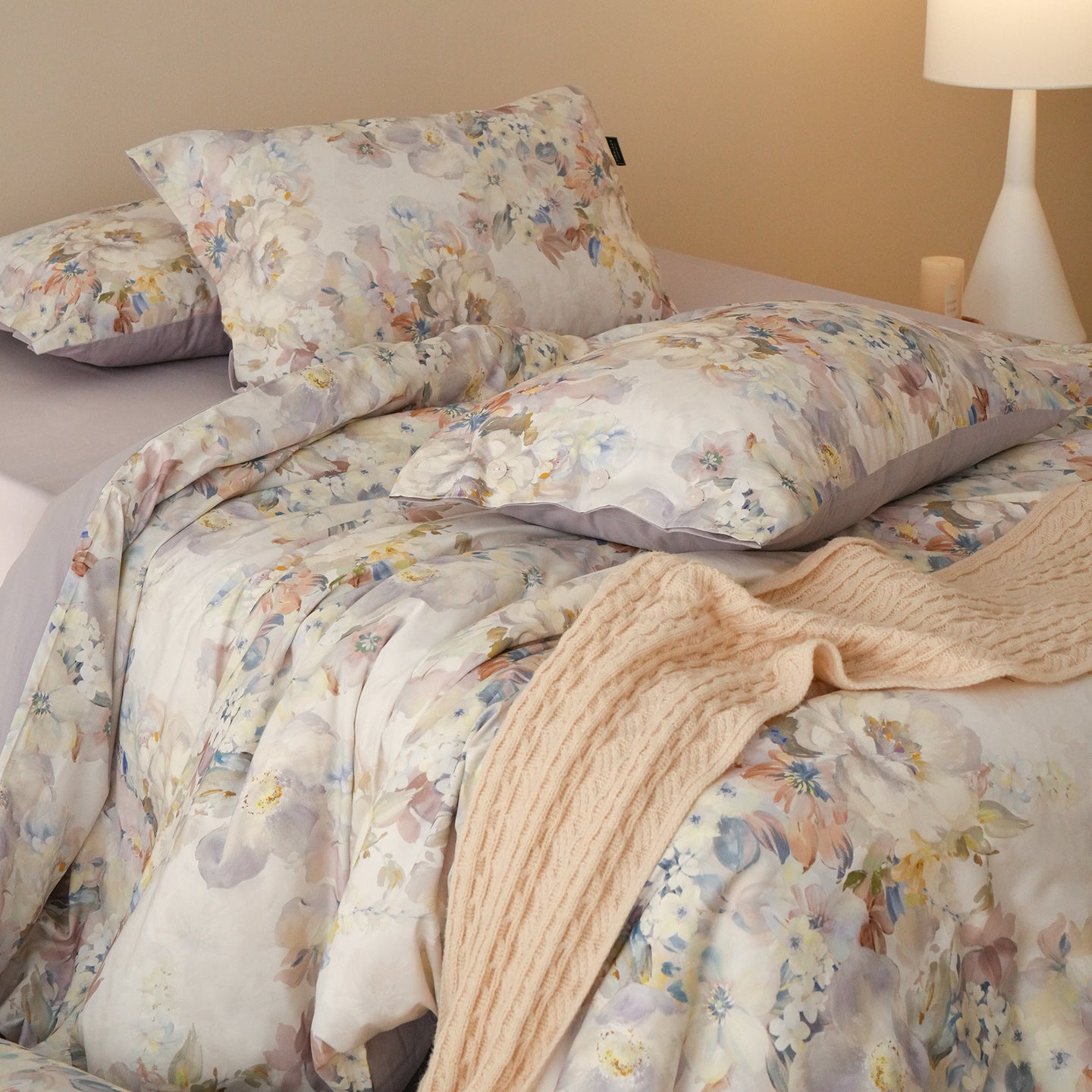 Herbarium Whisper Floral Bedding Set (4-Piece) Berriscent