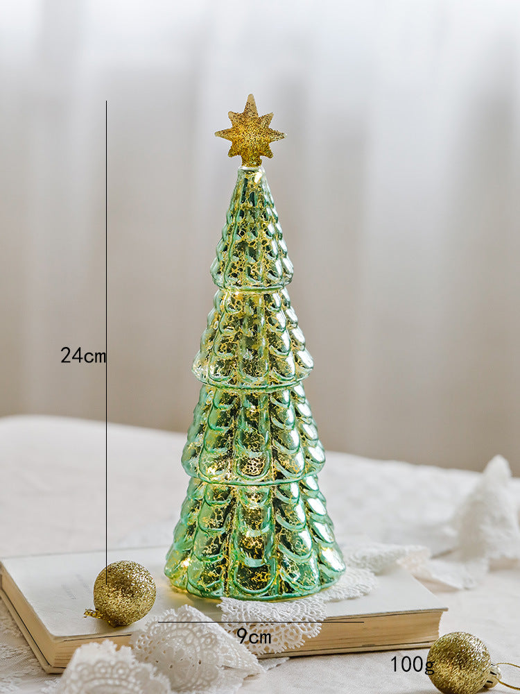 Christmas Glass Tree LED Collection – 12 Styles