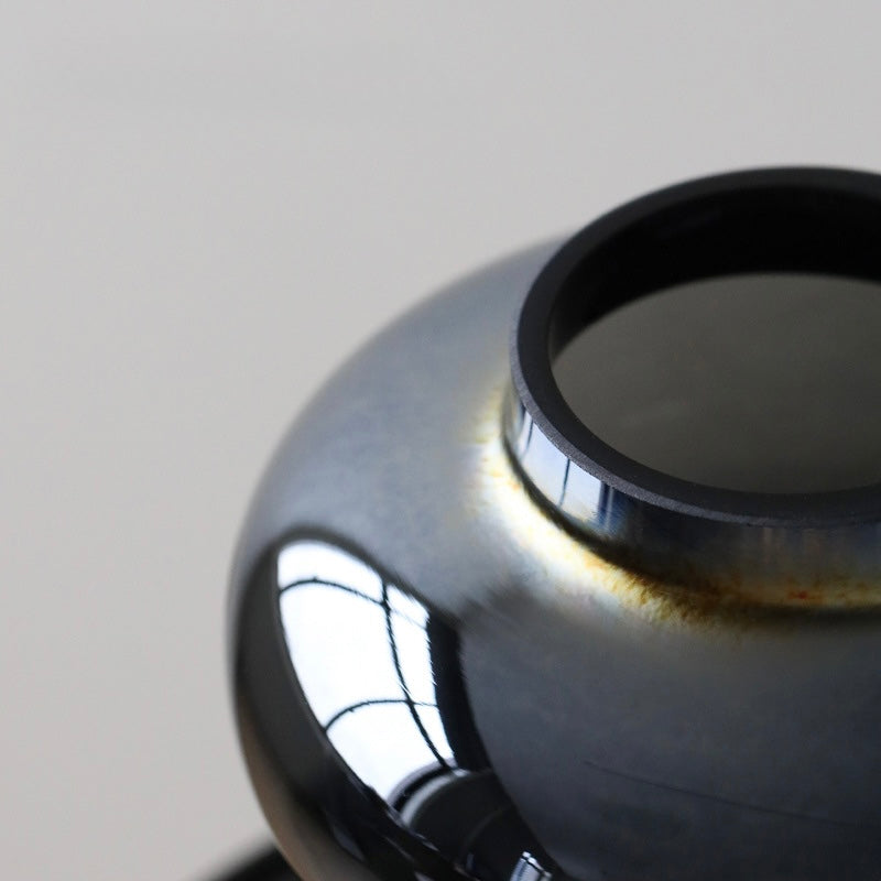 Lunar Marble Orb Vase Berriscent