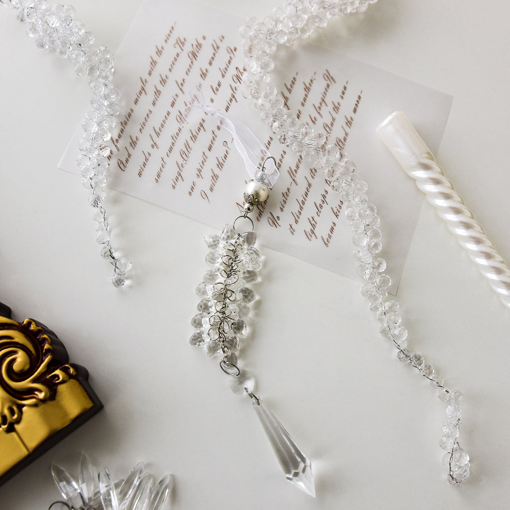 Crystal Whispers Ornaments Set Berriscent