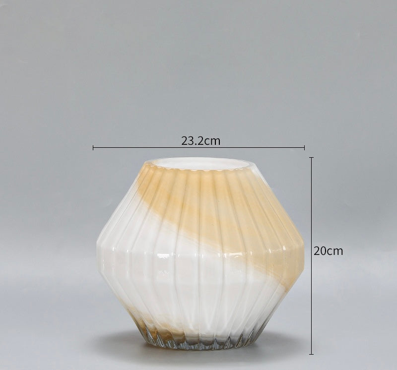 Sandy Marble Glass Vase Berriscent