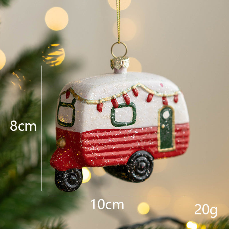 Festive Christmas Ornament Collection – 8-Piece Set