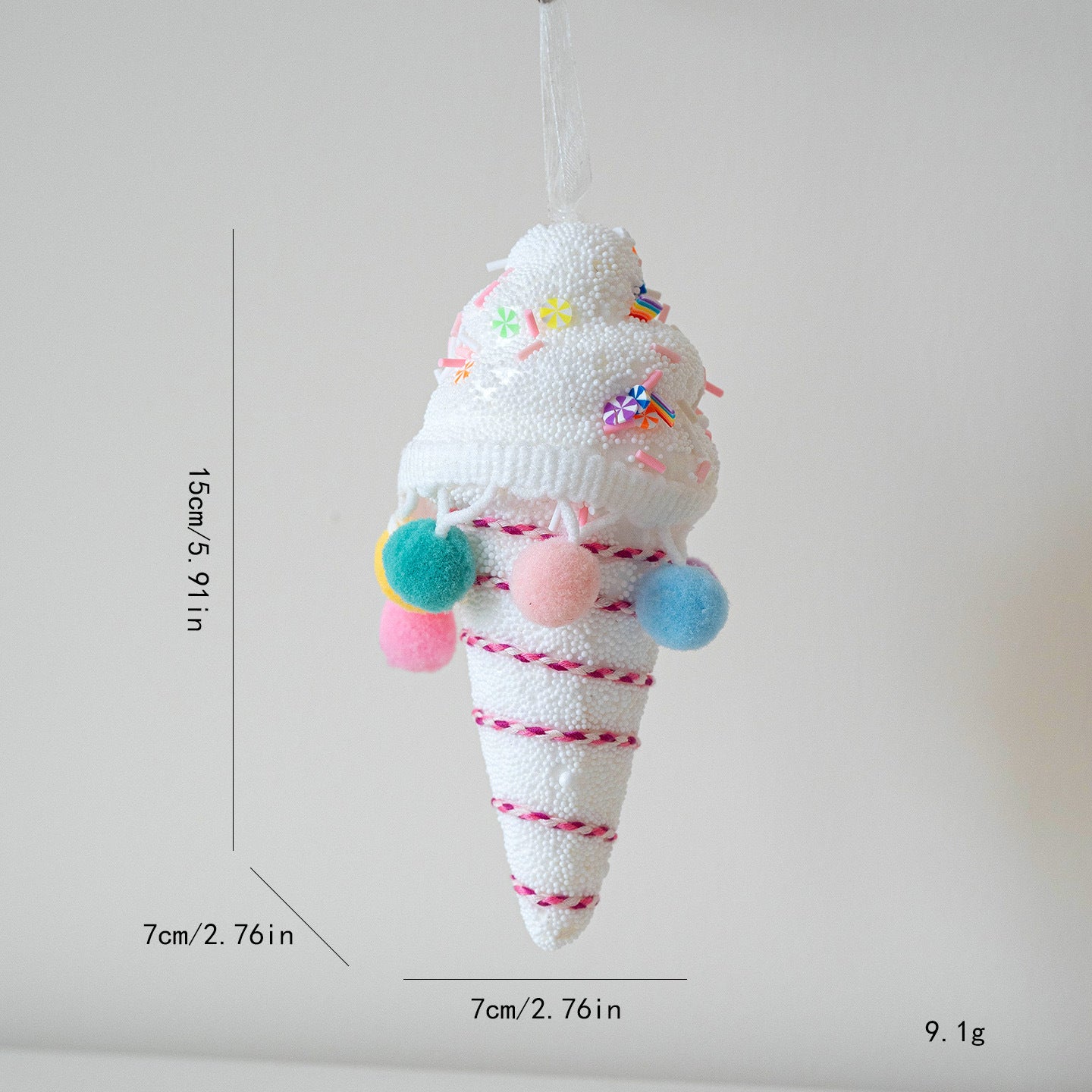 Candyland Christmas Ornament Set – 6 Pieces Beriscent