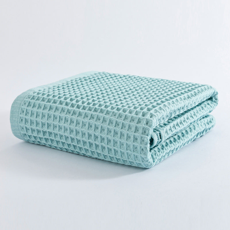 Waffle Weave Cotton Bath Towel Berriscent