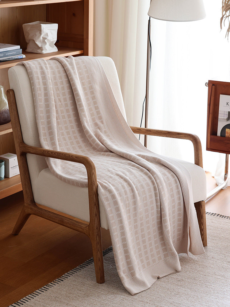 Pure Cotton Woven Throw Berriscent