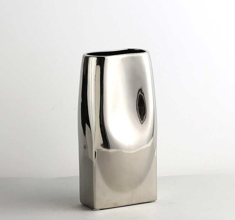 Silver Mirage Sculpture Vases — Collection Berriscent