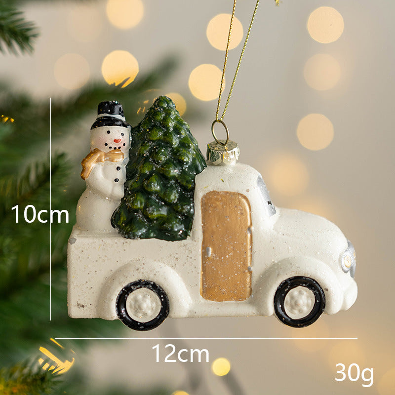 Festive Christmas Ornament Collection – 8-Piece Set