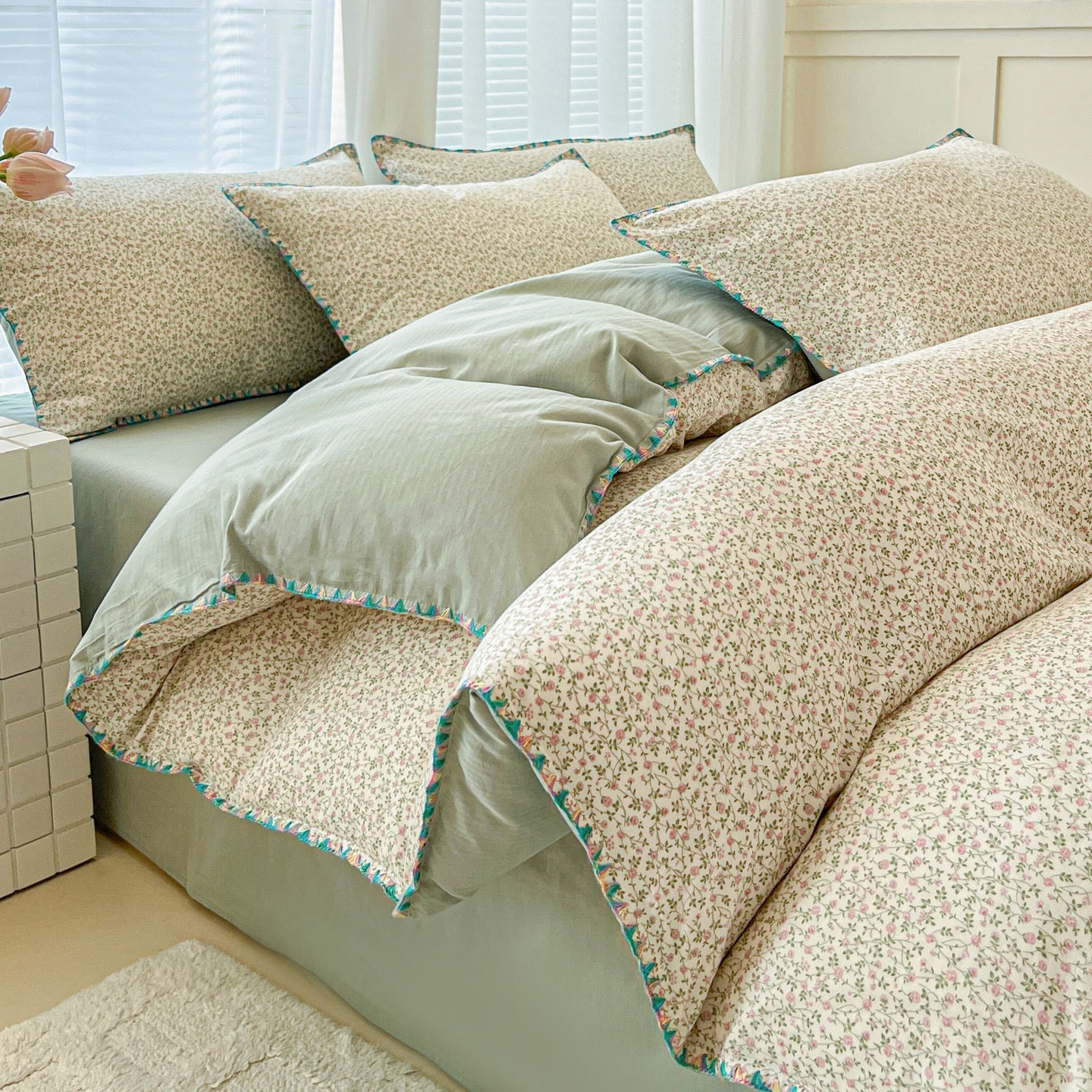 Cotton Dreams Bedding Collection (4-Piece Set) Berriscent