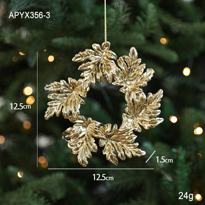 Golden Whispers Ornament Collection