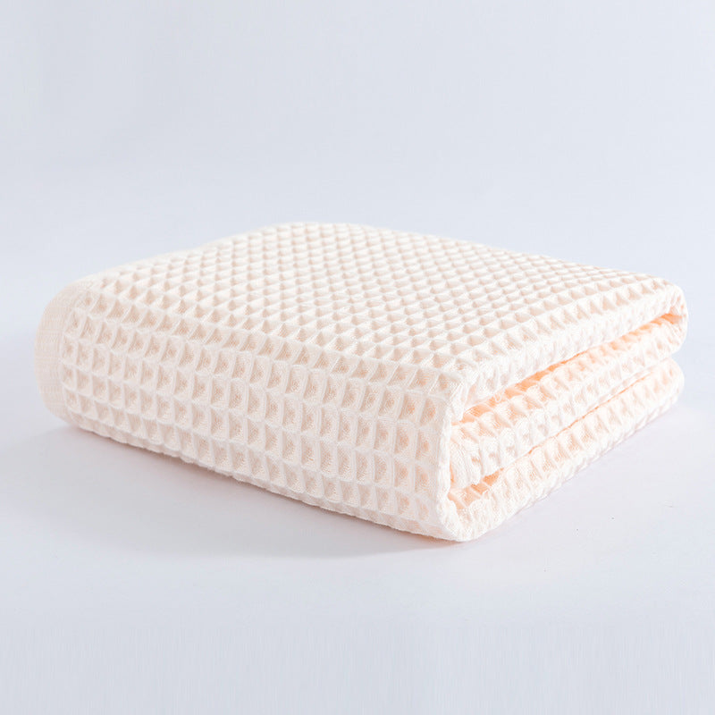 Waffle Weave Cotton Bath Towel Berriscent