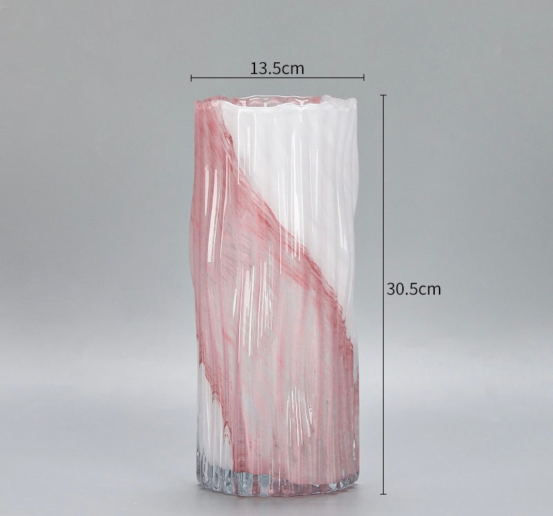 Sandy Marble Glass Vase Berriscent