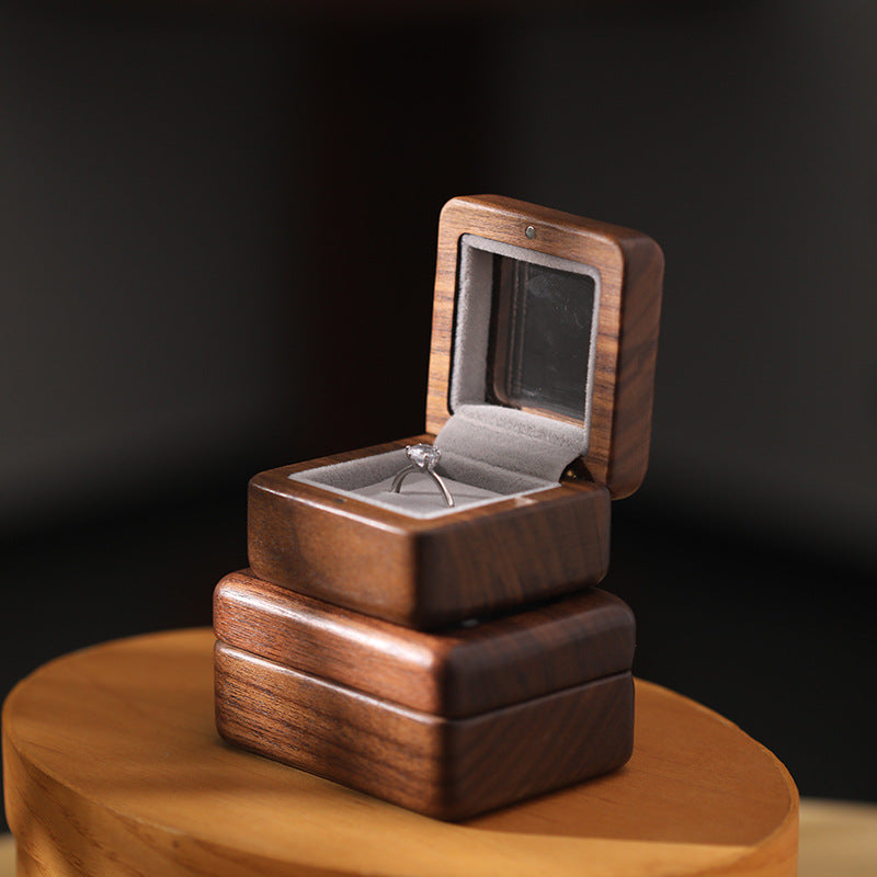 Aurora Heritage Wooden Ring Box Collection Berriscent