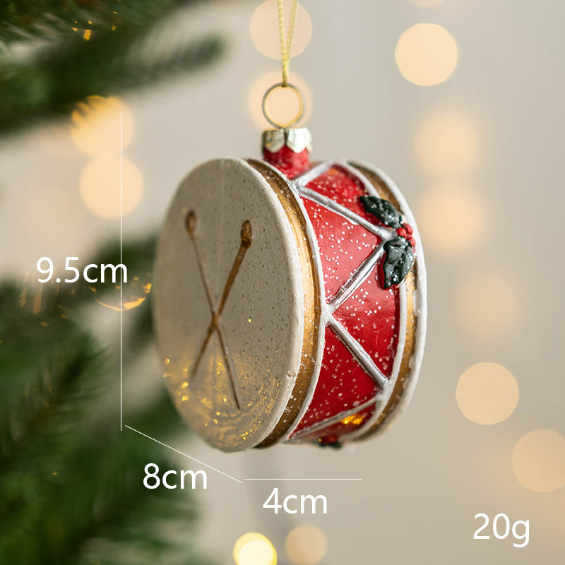 Festive Christmas Ornament Collection – 8-Piece Set
