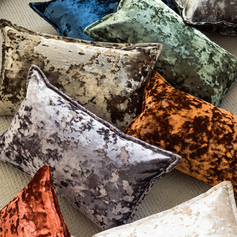 Crushed Velvet Luminary Cushion Berriscent
