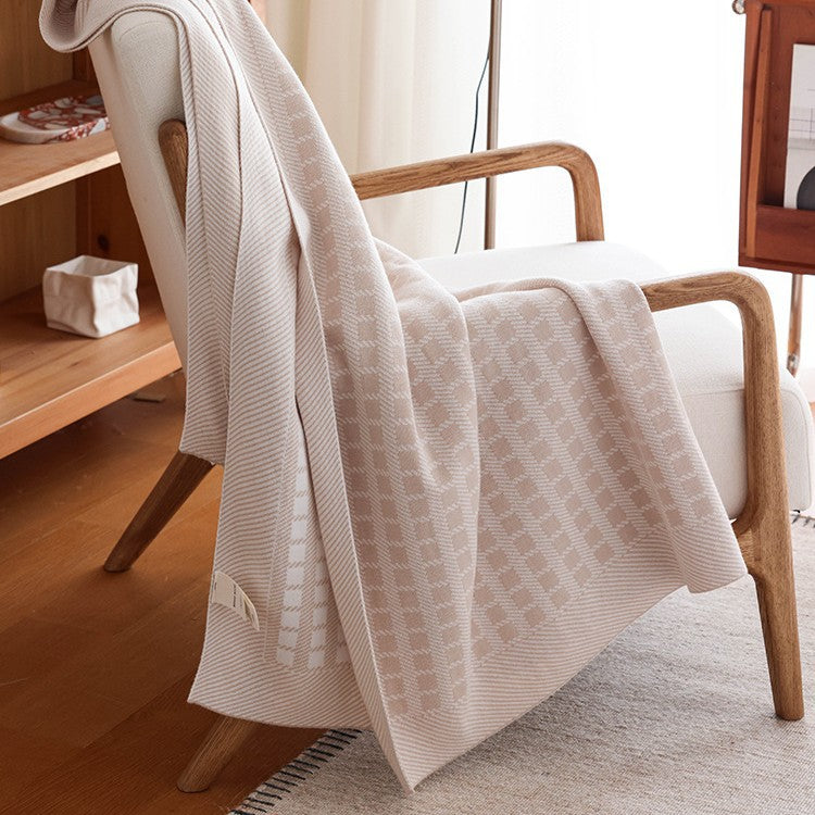 Pure Cotton Woven Throw Berriscent