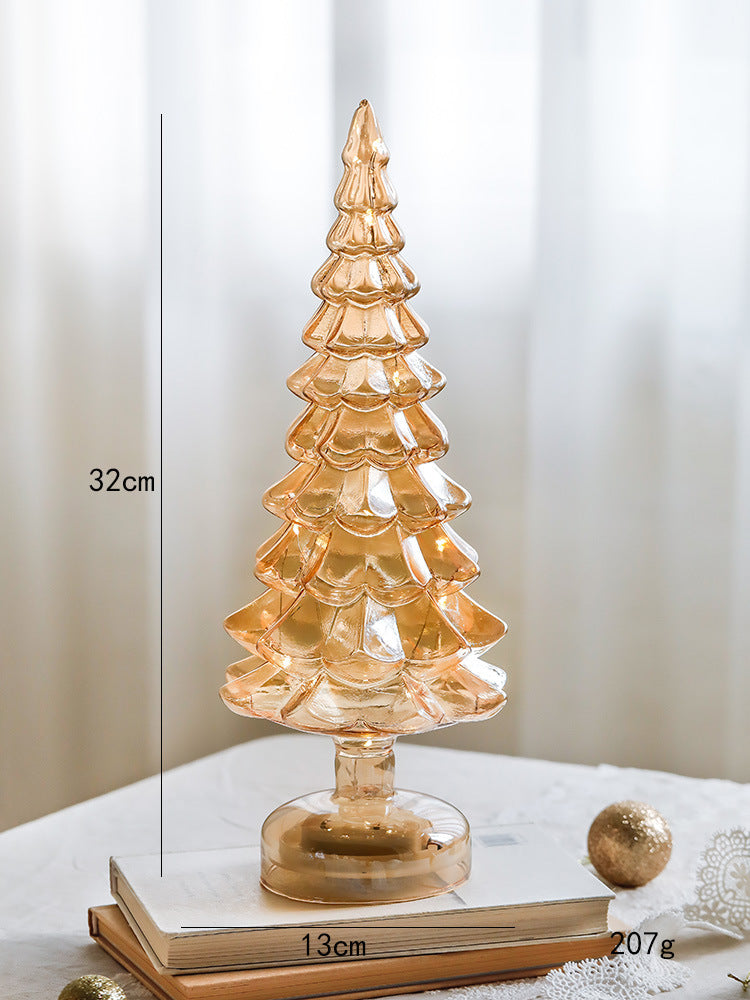 Christmas Glass Tree LED Collection – 12 Styles
