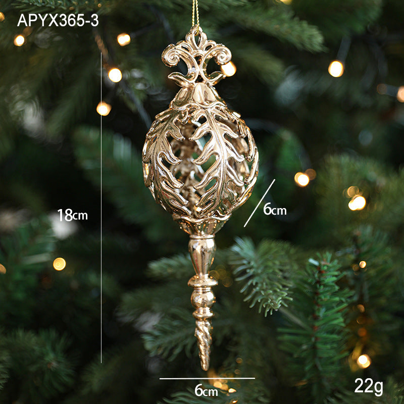 Golden Whispers Ornament Collection