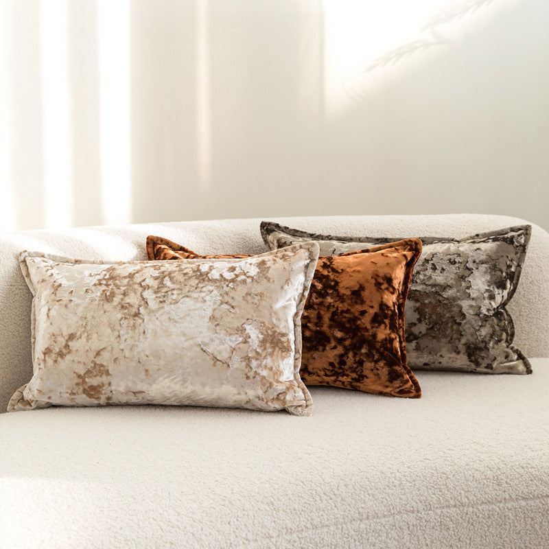 Crushed Velvet Luminary Cushion Berriscent