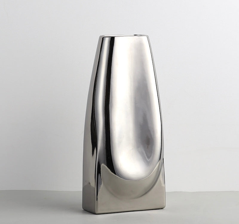 Silver Mirage Sculpture Vases — Collection Berriscent