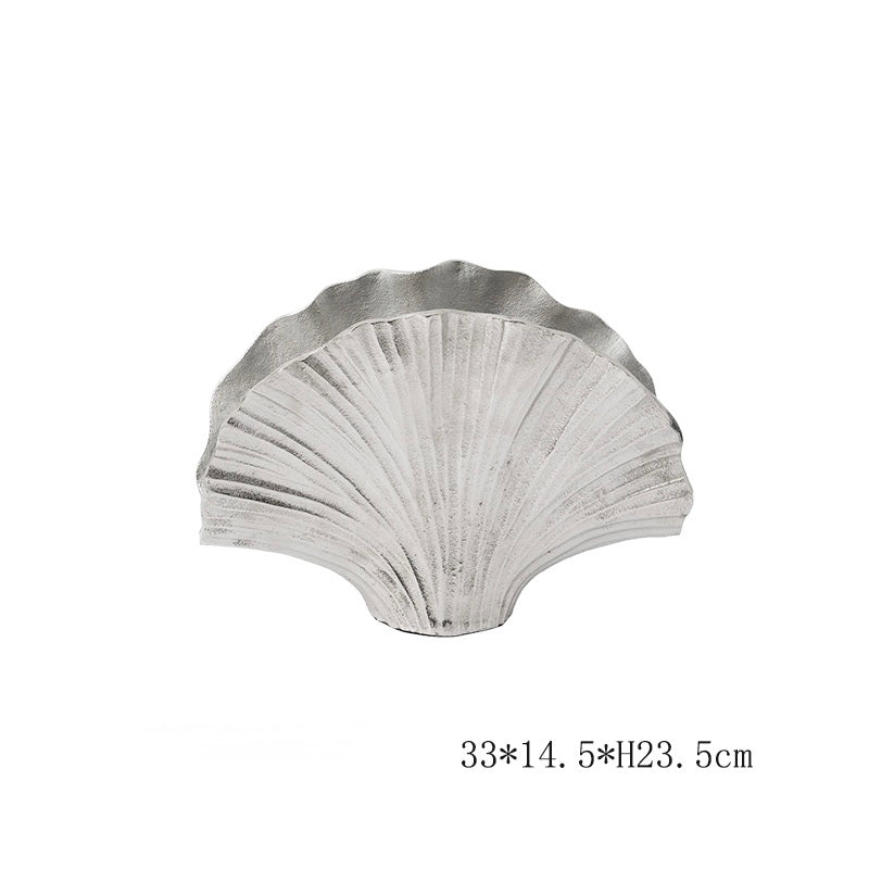 Aurora Fan-Shell Aluminium Vase Collection Berriscent