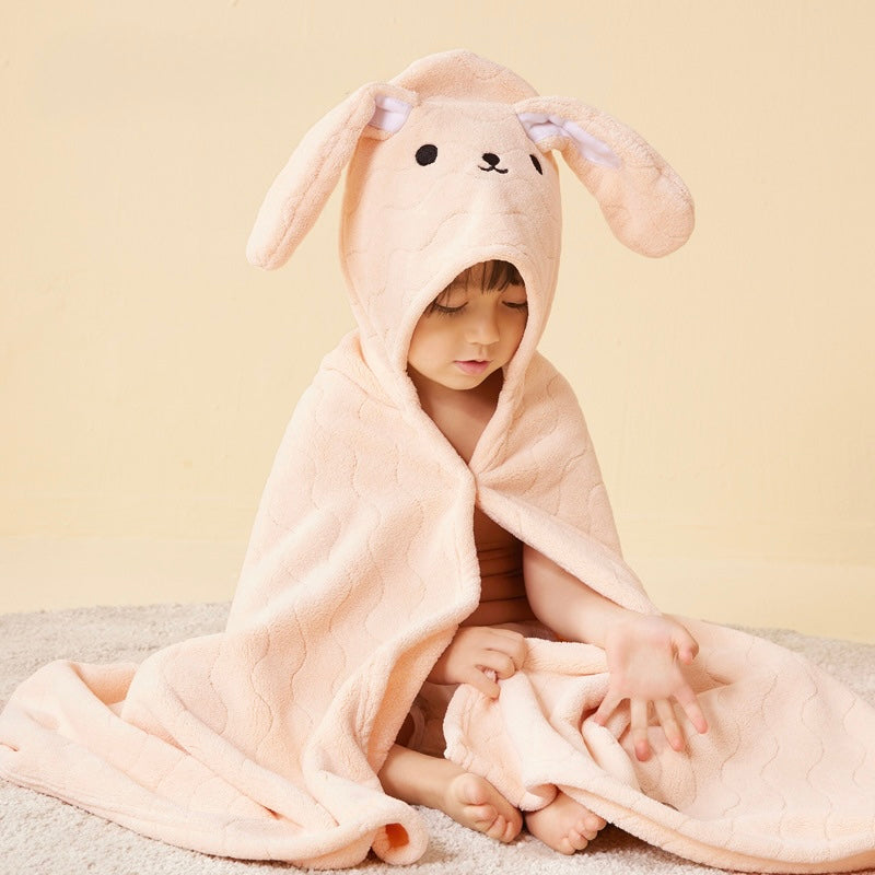 Whimsy Wrap Animal Hooded Bath Towel Berriscent