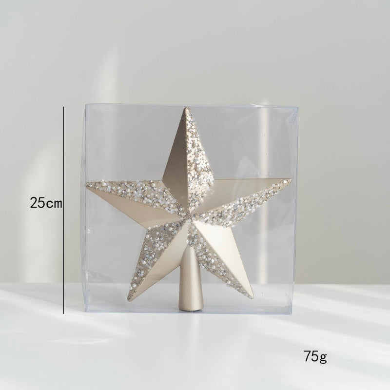 Luxury Gold & White Christmas Ornaments Collection – Elegant Baubles, Reindeer & Star Decorations