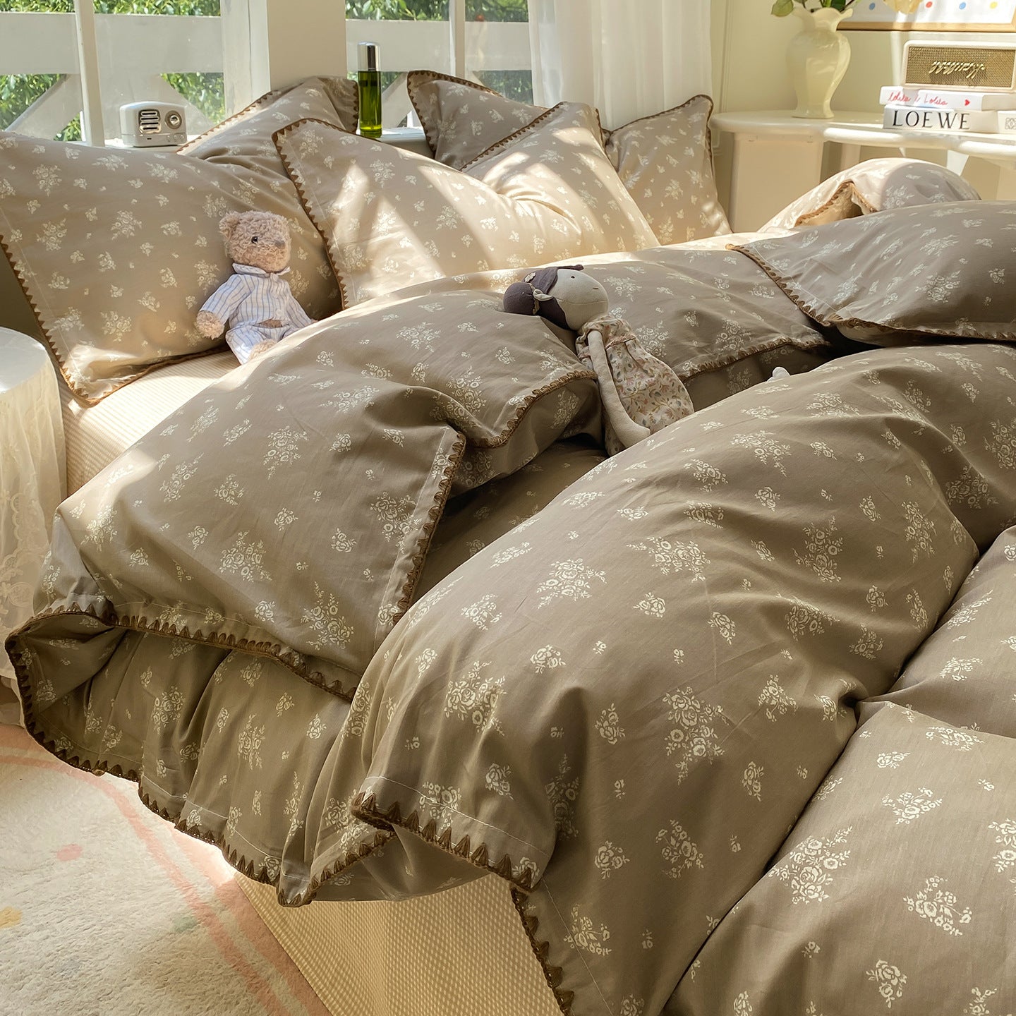 Playful Countryside Bedding Set (4-Piece Pure Cotton Set) Berriscent