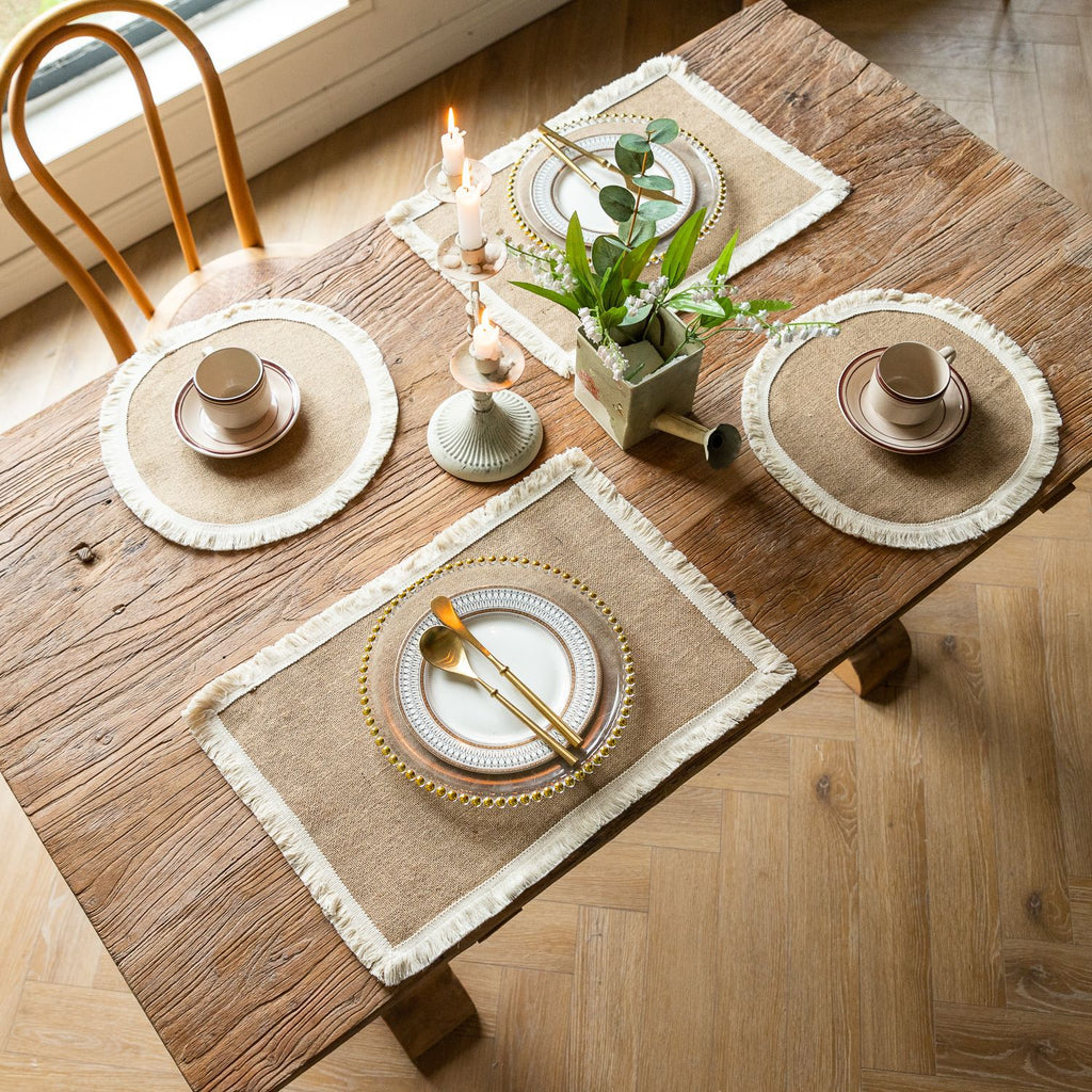 Rustic Edge Placemat – 30×45 cm Berriscent