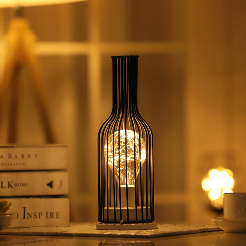 Industrial Glow Cage Lamp Collection
