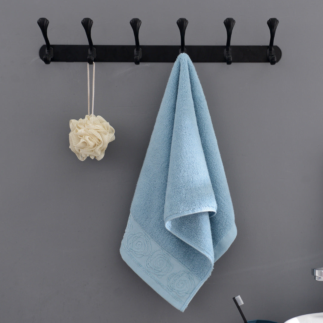 Floral Spiral Cotton Hand Towel Berriscent