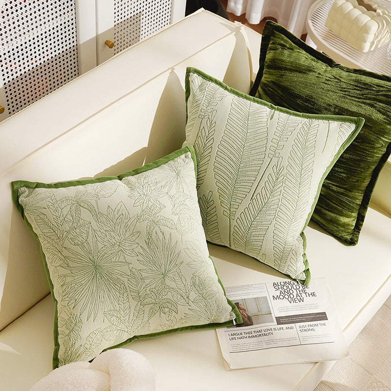 Verdant Atelier – Textured Cushion Covers Collection (45x45) Berriscent