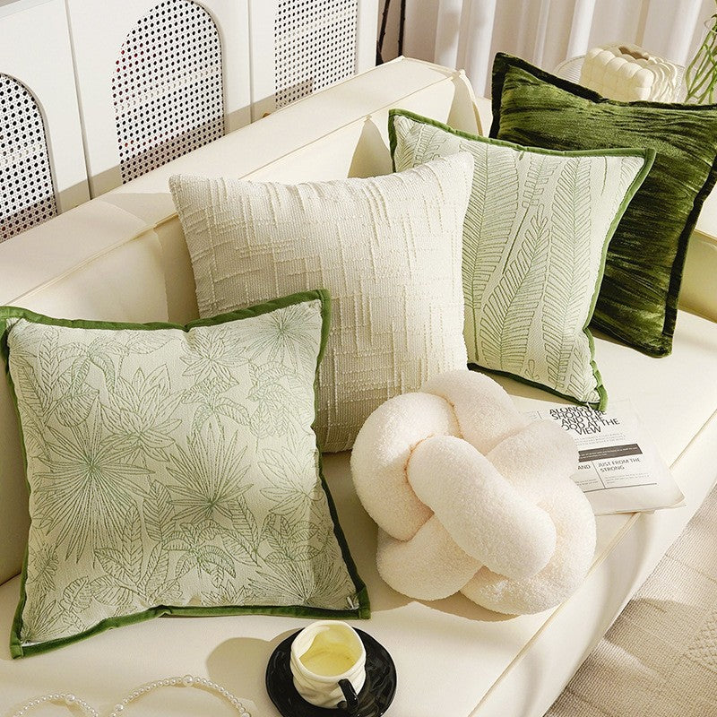 Verdant Atelier – Textured Cushion Covers Collection (45x45) Berriscent
