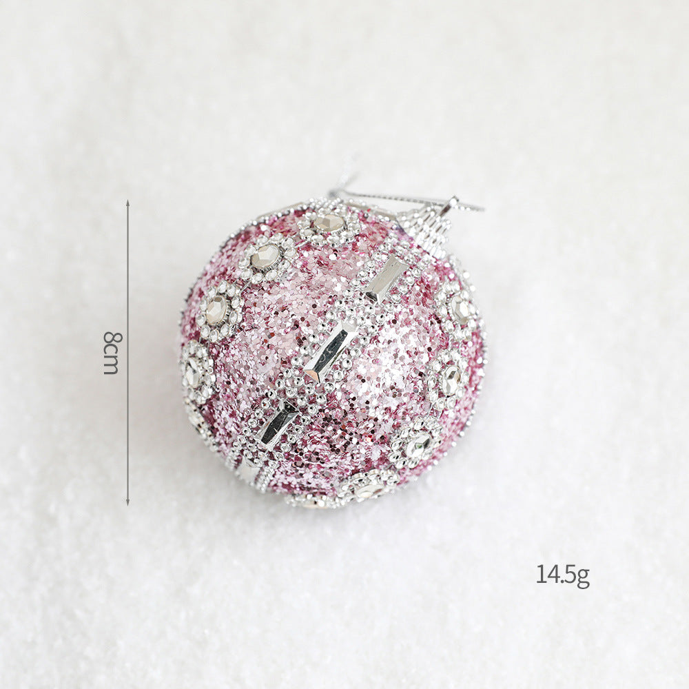 Blush Elegance – 6-Piece Ornament Set