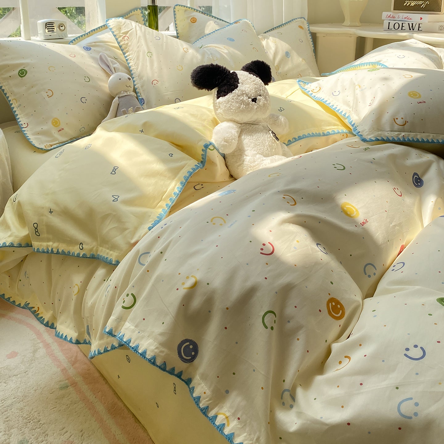 Playful Countryside Bedding Set (4-Piece Pure Cotton Set) Berriscent