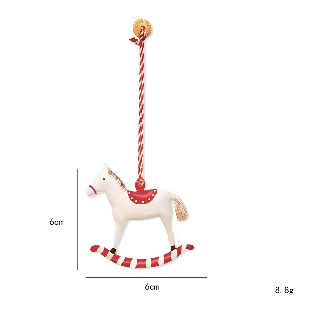 Christmas Ornaments Set – Festive Iron Art Collection